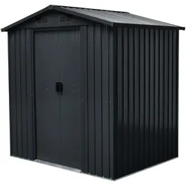 jungelmar Gartenhaus Satteldach 1 x 1,94 m Anthrazit