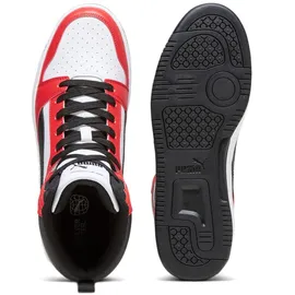 Puma Rebound V6 High-Top Puma White/Puma Black/For All Time Red 37,5