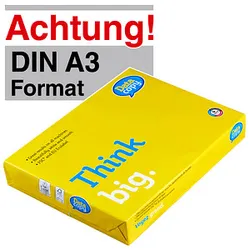 Data copy Kopierpapier Everyday Printing DIN A3 100 g/qm 500 Blatt