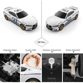 Rastar BMW Spielzeugauto RC Cars 1:24 BMW 3.0 CSL Modellauto ferngesteuertes BMW Auto