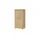 Smart Kleiderschrank Oslo 104 x 209 x 62 cm Holzfarben