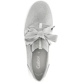 Gabor Sneaker Damen Silber 42