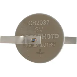 AccuCell CR2032 Lithium Marken Batterie mit Lötfahnen in Z-Form