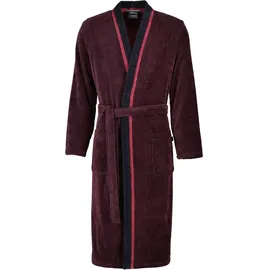 CAWÖ Bademäntel Herren Kimono 4839 rot-schwarz - 92 in rot-schwarz - 92 | Gr.: XL
