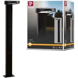 Paulmann LED Solar-Pollerleuchte Ryse Anthrazit Warmweiß Bewegungsmelder