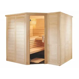 Harvia Polaris Large Massivsauna aus Fichte Saunakabine ca. 234x206x204 cm