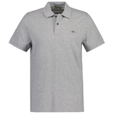 GANT Poloshirt - REGULAR SHIELD, Kurzarm, Knopfleiste, PIQUE SS RUGGER«, Gr. S