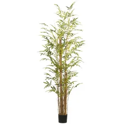 CREATIV green künstliche Pflanze Bambus vulgaris, ca 220cm