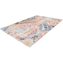 Arte Espina Indiana 200 Teppich 80 x 150 cm Orange/Multi