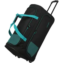 Travelite Basics Fresh 2-Rollen 71 cm / 89 l schwarz/petrol