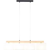 Brilliant Pendelleuchte Rayan Holz E27 max. 25W