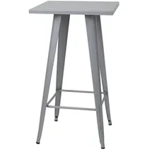 chefgastro Stehtisch 105 x 60 x 60 cm Grau