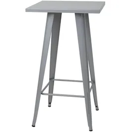 chefgastro Stehtisch 105 x 60 x 60 cm Grau