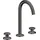 Hansgrohe Axor One 3-Loch Waschtischarmatur Select 170 Brushed Black Chrome
