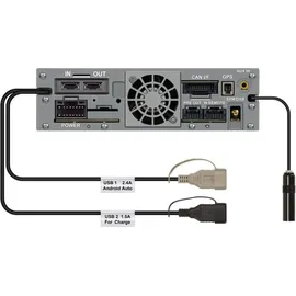 Alpine ILX-705DM | 2-DIN-Autoradio und Digital-Media-Station mit 7-Zoll-Touchscreen, DAB+, Apple CarPlay und Android Auto