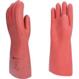 KS Tools Elektriker-Schutzhandschuh mit mechanischem Schutz, Größe 12, Klasse 4, rot