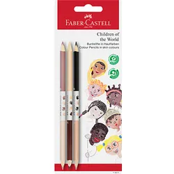 FABER-CASTELL Children of the World Buntstifte farbsortiert, 1 St.