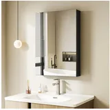 Boromal WDWRITTI 80 cm schwarz mit Beleuchtung