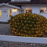 star trading deutschland gmbh LED Lichternetz 160er warmweiß 2x2 m Schwarz