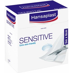 Hansaplast Sensitive Besonders Hautfreundlich Pflaster 6 cm x 5 m