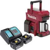 Makita DCM 501 ST2AR Rot inkl. 2 x 5,0 Ah Akku + Ladegerät