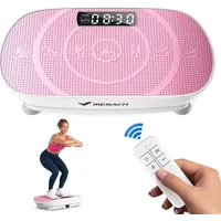 Merach Vibrationsplatte Rosa