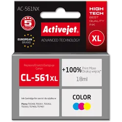 Activejet AC-561NX Druckertinte für Brother, Ersatz für Canon CL-561XL; Supreme;