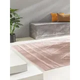 benuta Outdoorteppich Bonte, rechteckig, Höhe: 5 mm, Teppich Wohnzimmer, Schlafzimmer, Esszimmer, Flur, Kunstfaser, Cozy rosa 80 cm x 150 cm x 5 mm