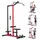 Vevor Latzugstation 2-in-1 Schwarz/Rot ca. 227 kg