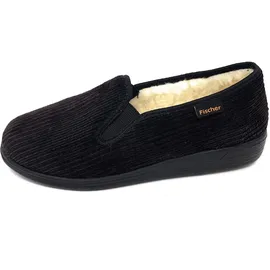 Fischer Markenschuh Pantoffeln Braun 43