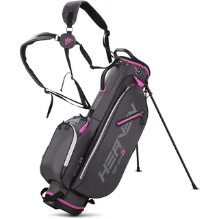 Big MAX Heaven 7 G Standbag - Sunday Golfbag (Charcoal/Fuchsia)