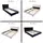 Home Deluxe Asteroid LED 160 x 200 schwarz
