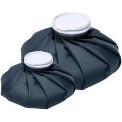 IEA Medical flexible Wärmflasche, Wärmebeutel 28cm, wiederverwendbar Set 2 St dunkelblau