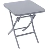 Hespéride Gartenbeistelltisch 40 x 40 x 0 cm Quarzgrau