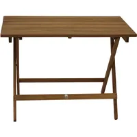 FRG Klapptisch 90 x 52 x 65 cm Braun