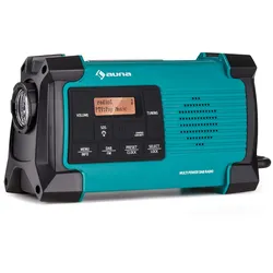 Patagonia DAB+ Outdoor-Radio DAB / DAB+ / FM Kurbelaufladung USB   SOS-Alarm wasserdicht Grün