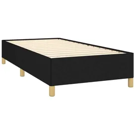 vidaXL Boxspringbett 100 x 200 cm Schwarz