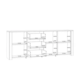 Forte Sideboard »Bohol«, Breite 220 cm