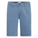Blend Chinoshorts BLEND "Chinoshorts BHMason", Herren, Gr. M, N-Gr, blau (copen blau), Obermaterial: 97% Baumwolle CO. 3% Elasthan EL., Hosen Chinoshorts
