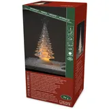 Konstsmide 2802-000 Künstlicher Weihnachtsbaum rotierend, 3 Warmweiße Diode, batteriebetrieben,