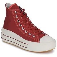 Converse Turnschuhe CHUCK TAYLOR ALL STAR MOVE PLATFORM RETRO SPORT in rot,
