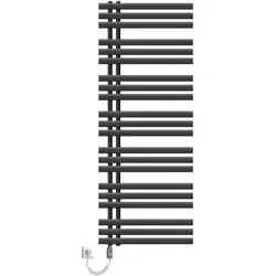 LuxeBath Badheizkörper Heizkörper Anthrazit 900W Iron M Designheizkörper 600x1600 Heizung