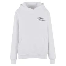 miss tee Give A Damn Hoodie Weiß XXL