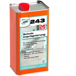 HMK S243 Feinsteinzeug Fliesen Schutz Imprägnierung 1l