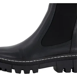 TAMARIS Chelseaboots, mit praktischen Anziehlaschen, schwarz