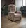 sit&more TV-Sessel Morten Kunstleder 76 x 115 x 78 cm grau mit Motor und Aufstehhilfe