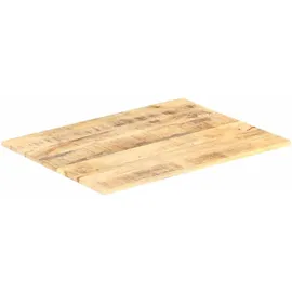 vidaXL Tischplatte Massivholz Mango 15-16 mm 70x60 cm