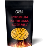 300 Kapseln Premium Curcuma - Kurkuma Extrakt Kapseln Hochdosiert 600mg mit Biologischem Schwarzem Pfeffer, Für Vegetarier & Veganer geeignet