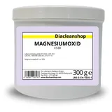 Magnesiumoxid Pulver 300g - Granulat - leicht - Lebensmittelqualität - hoher Magnesiumgehalt - ohne Zusatzstoffe