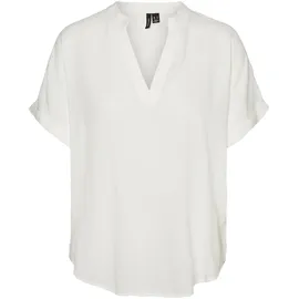 Vero Moda Blusenshirt Casual Splitneck Weiß S